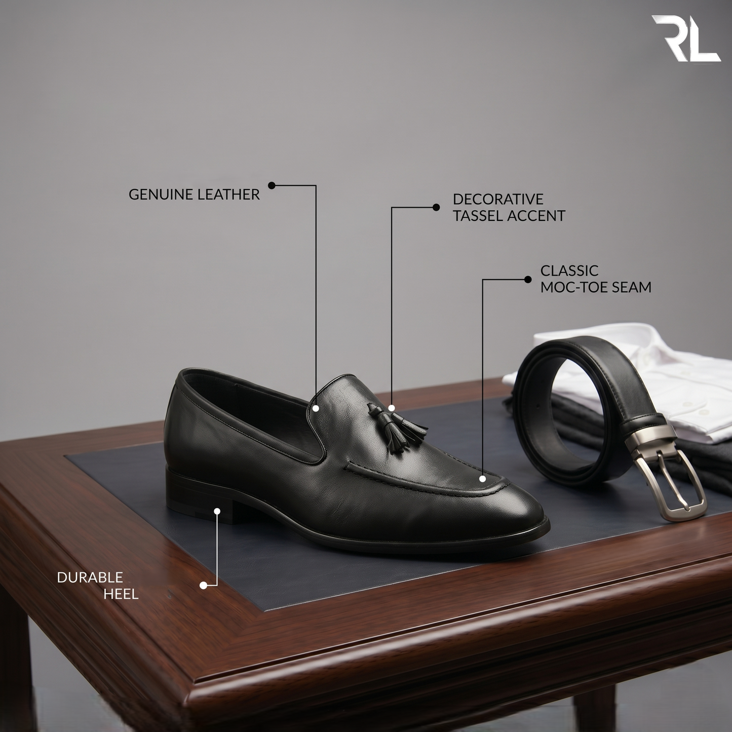 Leather Tassel Loafer for Men's - 2016