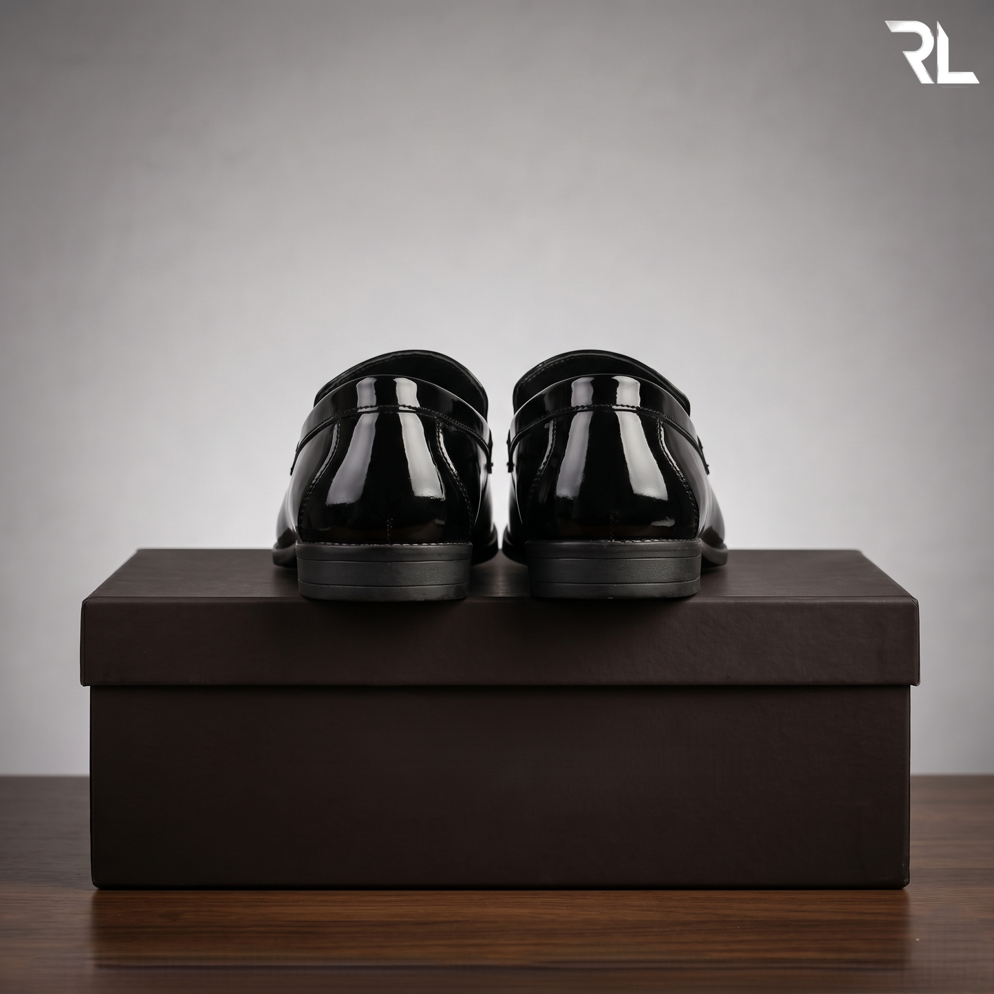 Patent Leather Penny Loafer For Men - Black - 2022