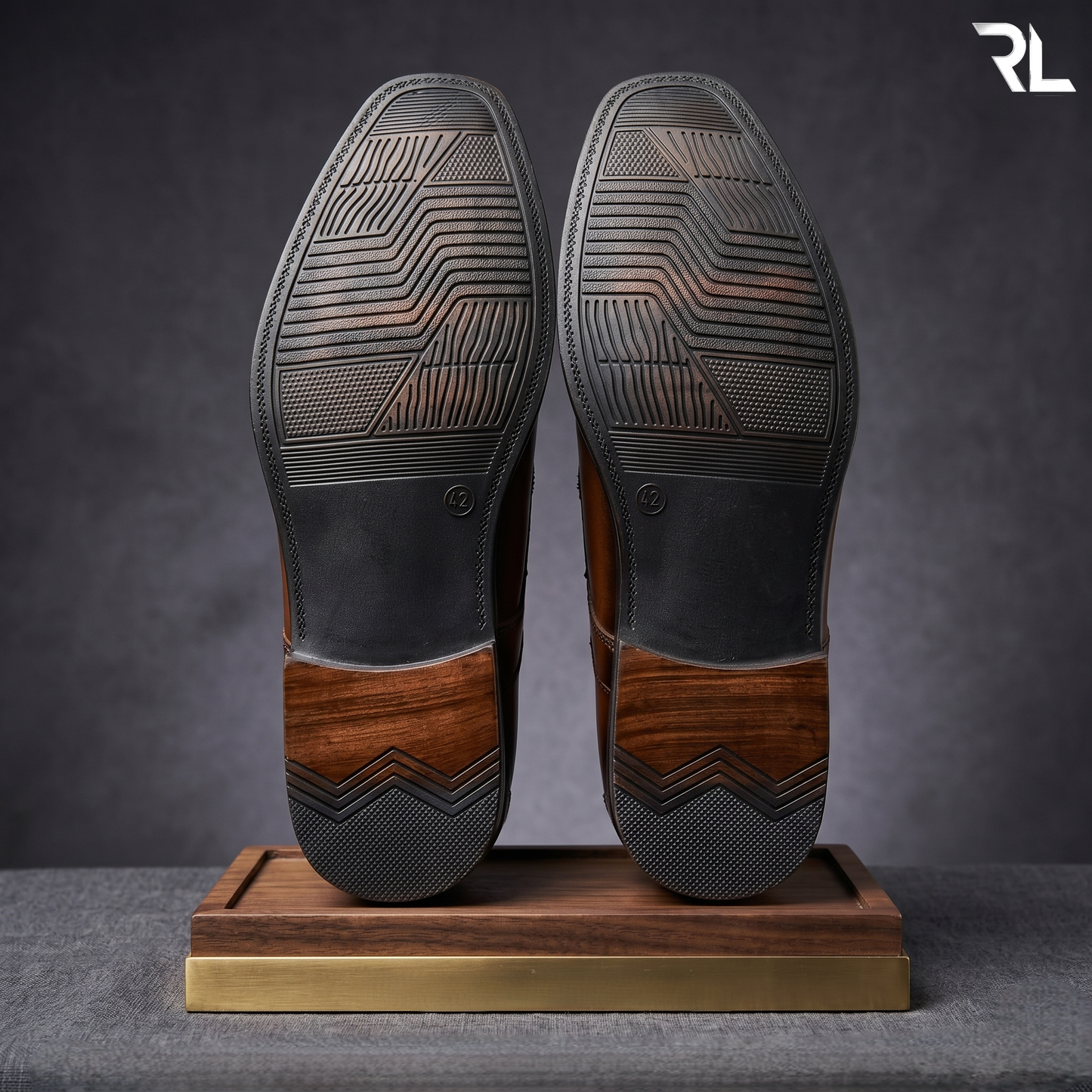 Derby Shoe for men's - Tan- 2004