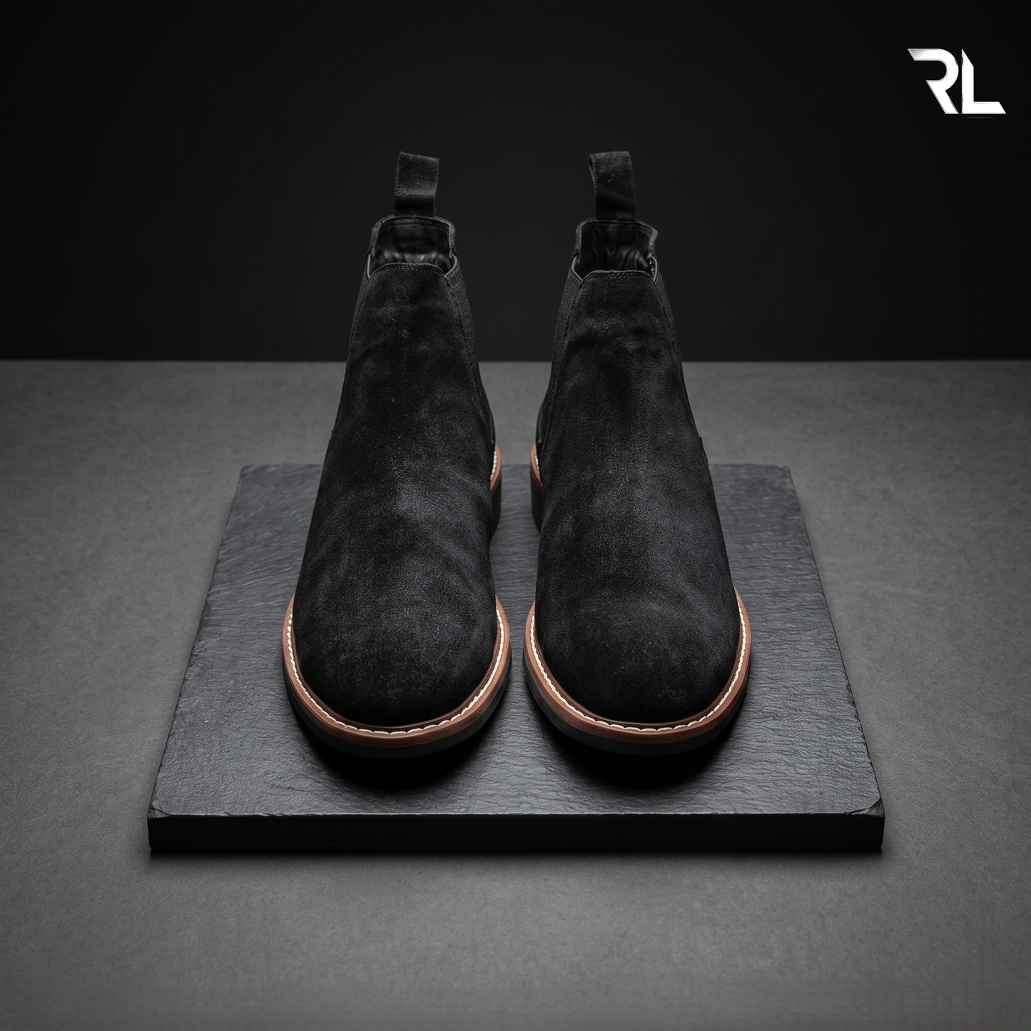 Suede Leather Chelsea Boot - 1002