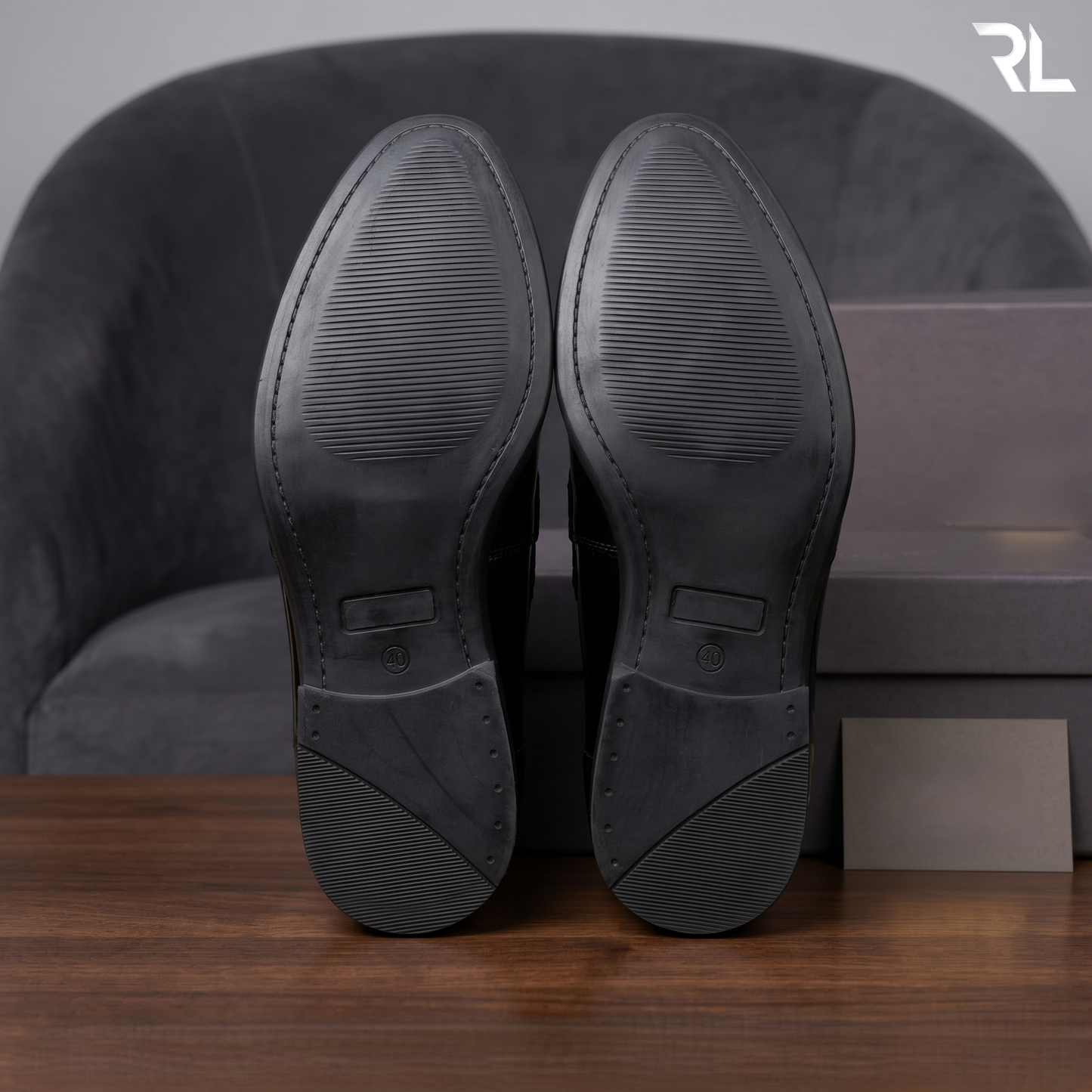 Patent Leather Penny Loafer For Men - Black - 2022