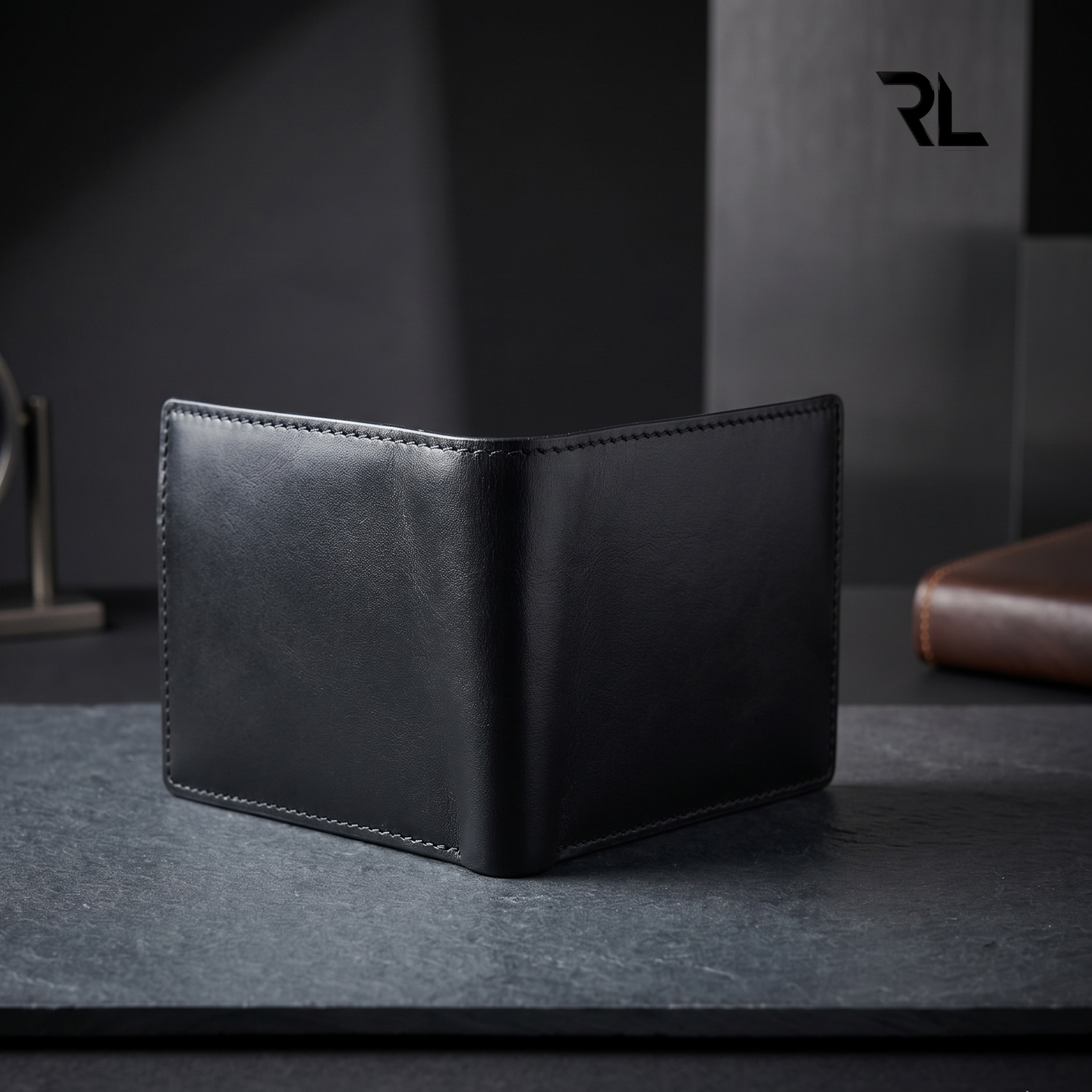Leather Wallet for Men's - Black