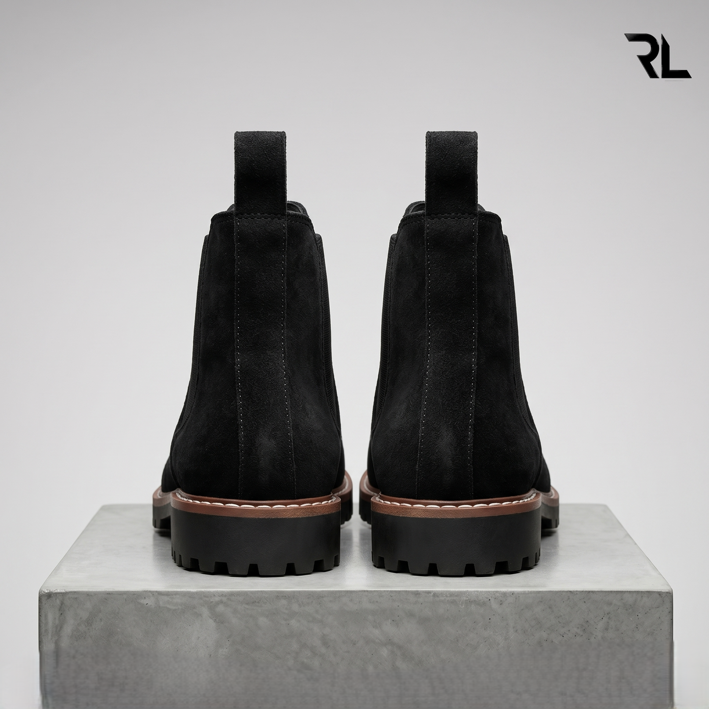 Suede Leather Chelsea Boot - 1002