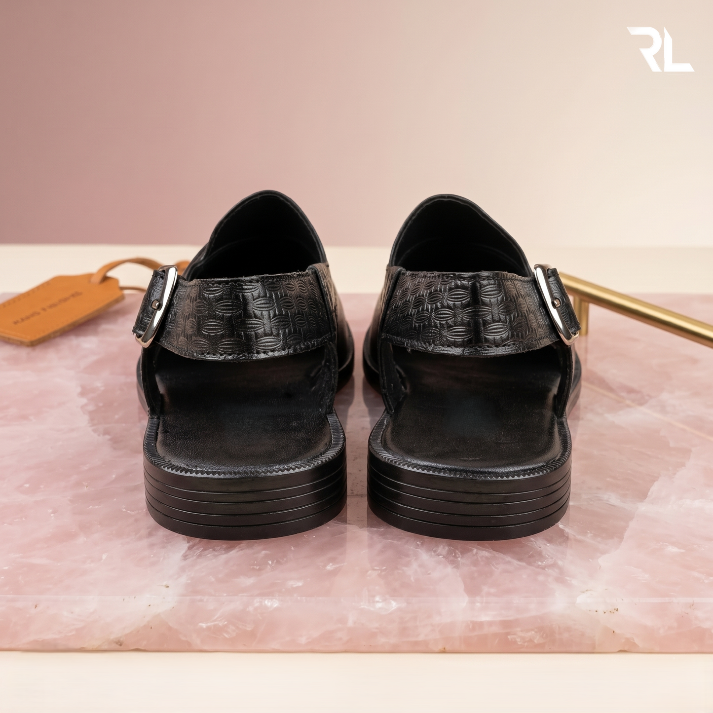 Leather Peshawari Sandal For Men's - 4002