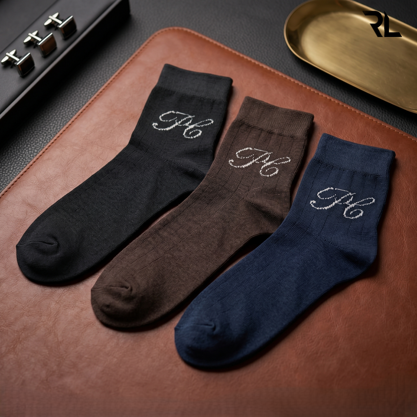 Formal  Thin Ankle Socks 3 in 1 Pack - S003