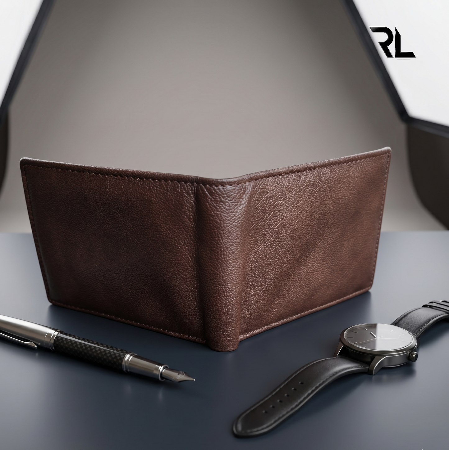 Brown Leather Wallet For Men's
