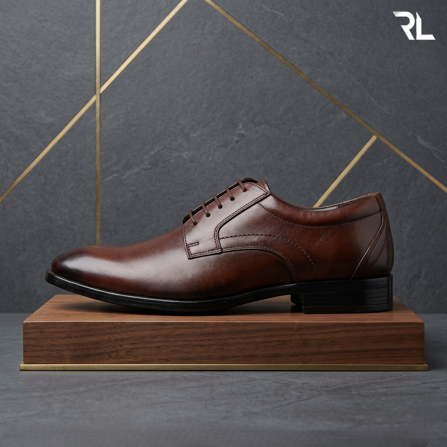 Derby Shoe for men's - Brown - 2004