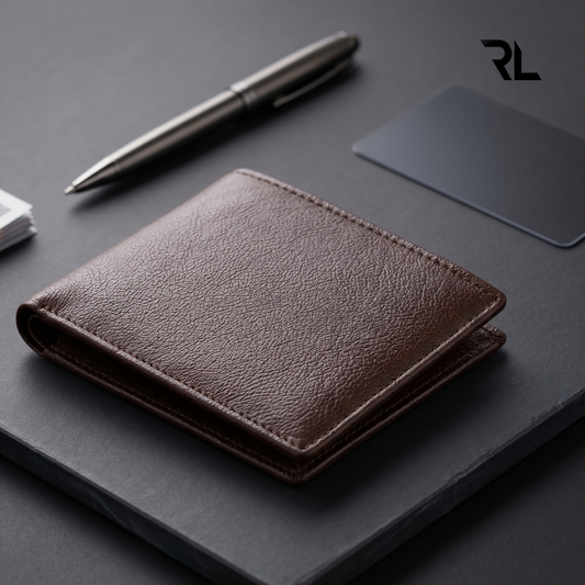 Brown Leather Wallet For Men's