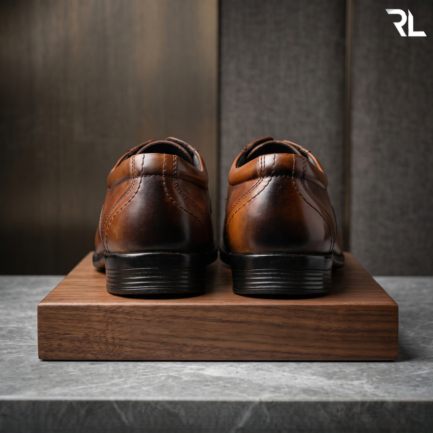 Derby Shoe for men's - Tan- 2004