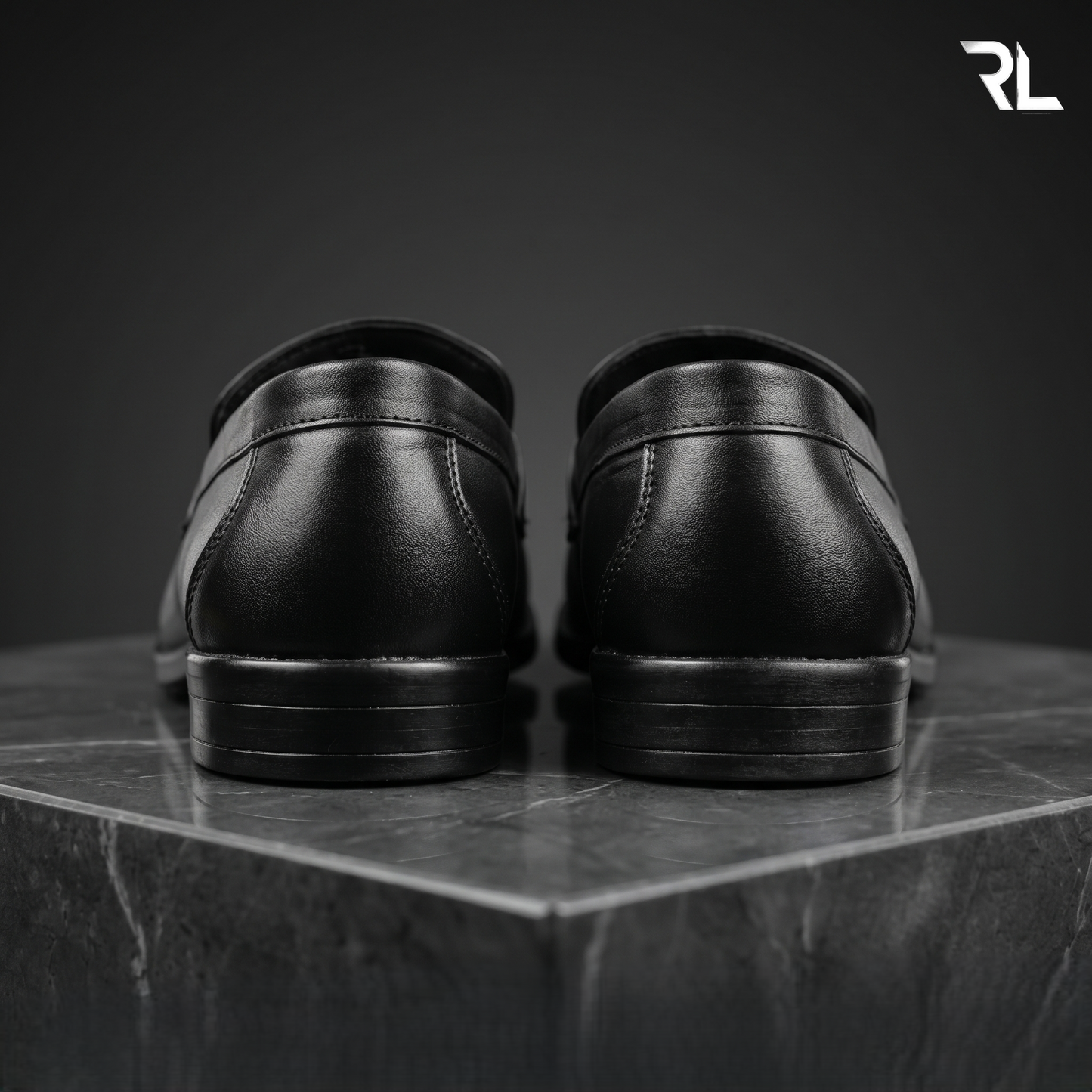 Leather Penny Loafer Black - 2001