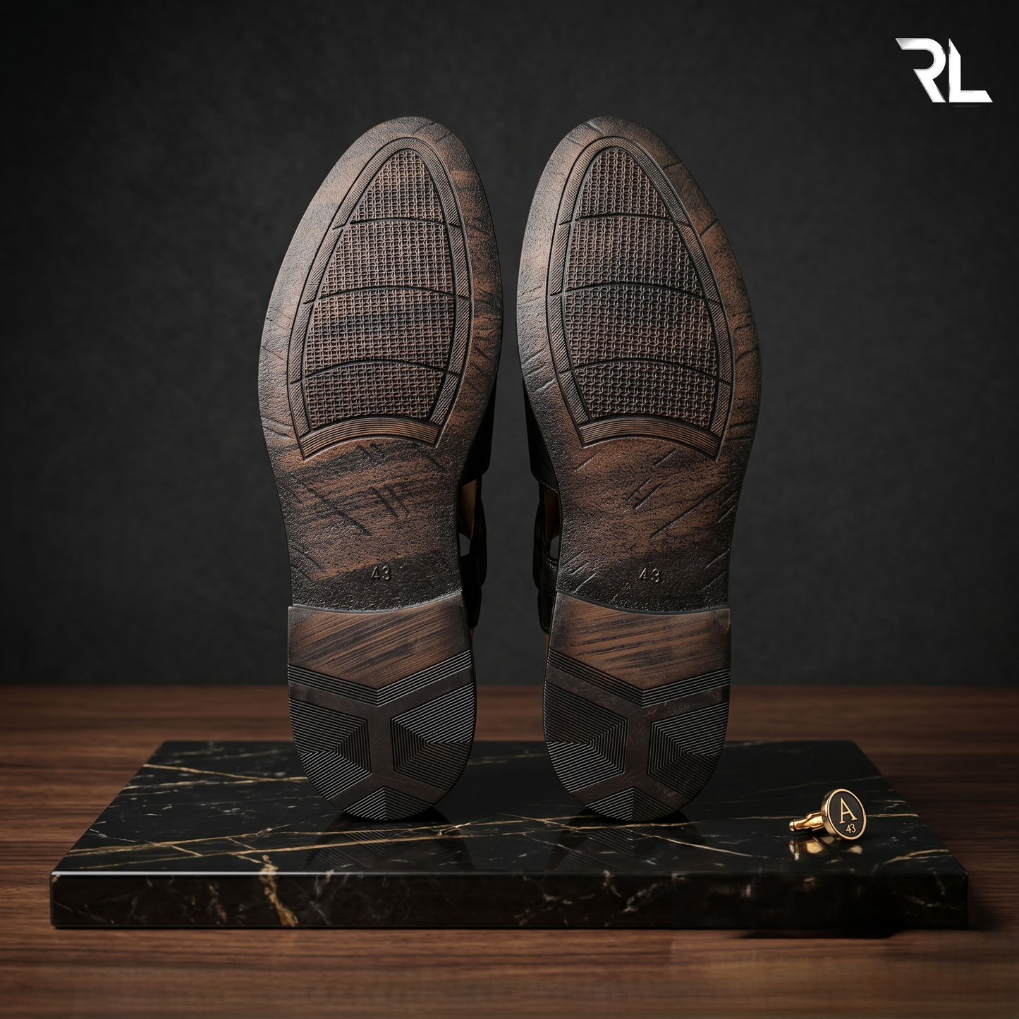 Leather Peshawari Sandal For Men's - 4002