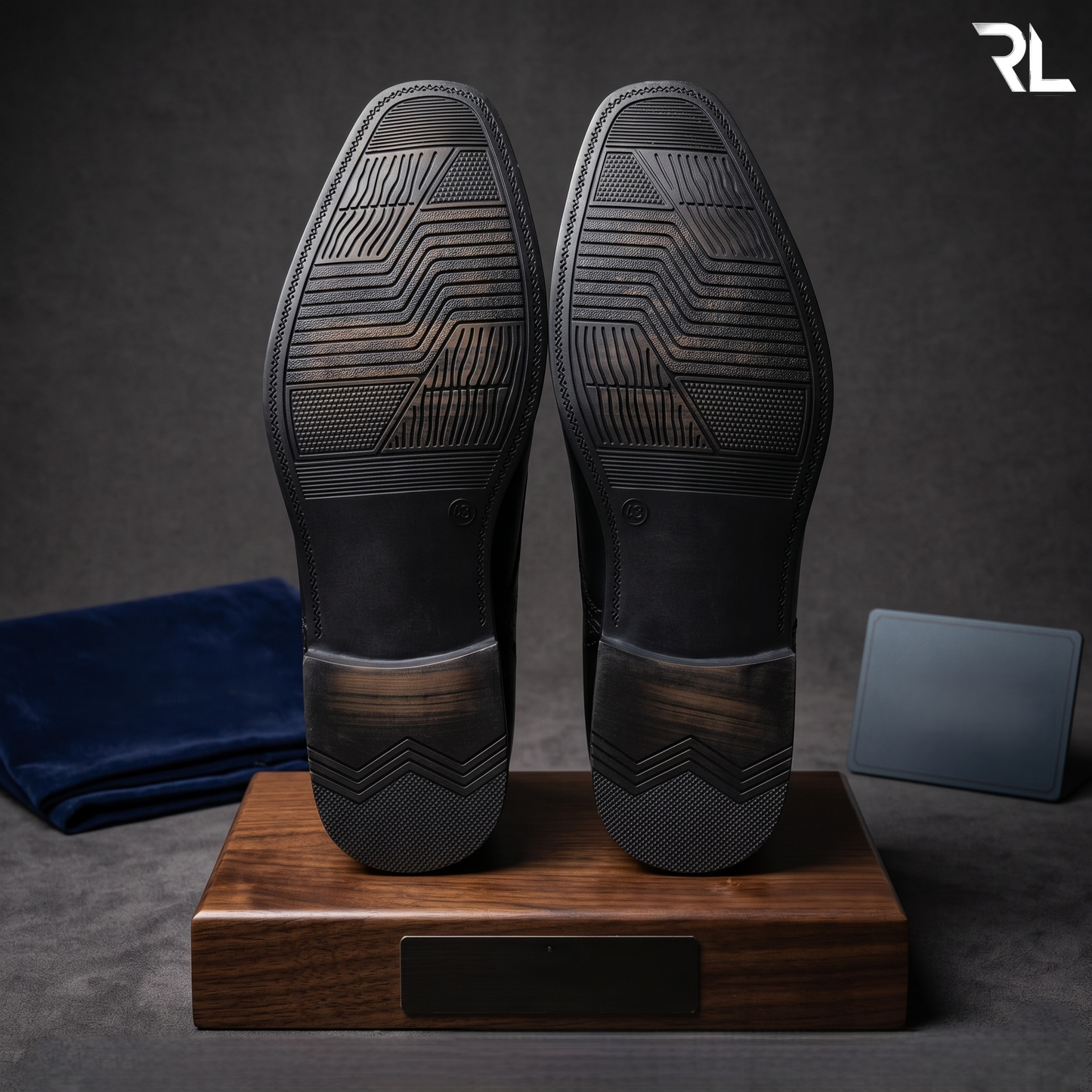Leather Formal Shoe for Men - Black - 2021