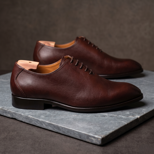 Leather Wholecut Shoe for Men's - 2009