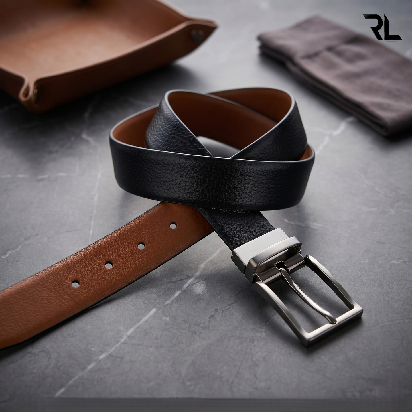 reversible belt for men