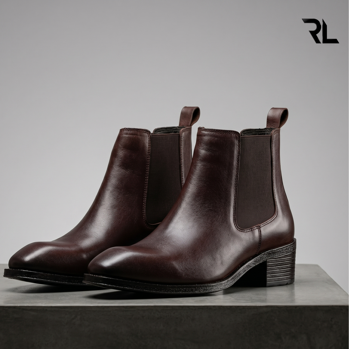 Cuban Chelsea Boot For Men's - Brown - 1004