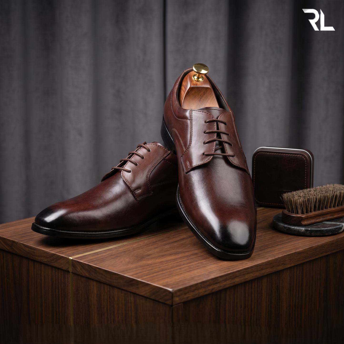 Derby Shoe for men's - Brown - 2004