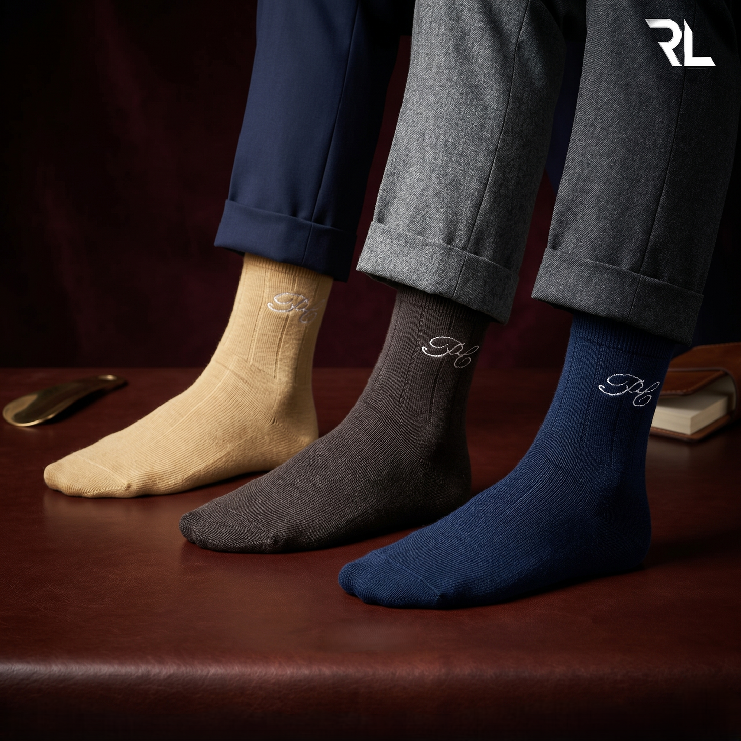 Formal Thin Ankle Socks 3 in 1 Pack - S007