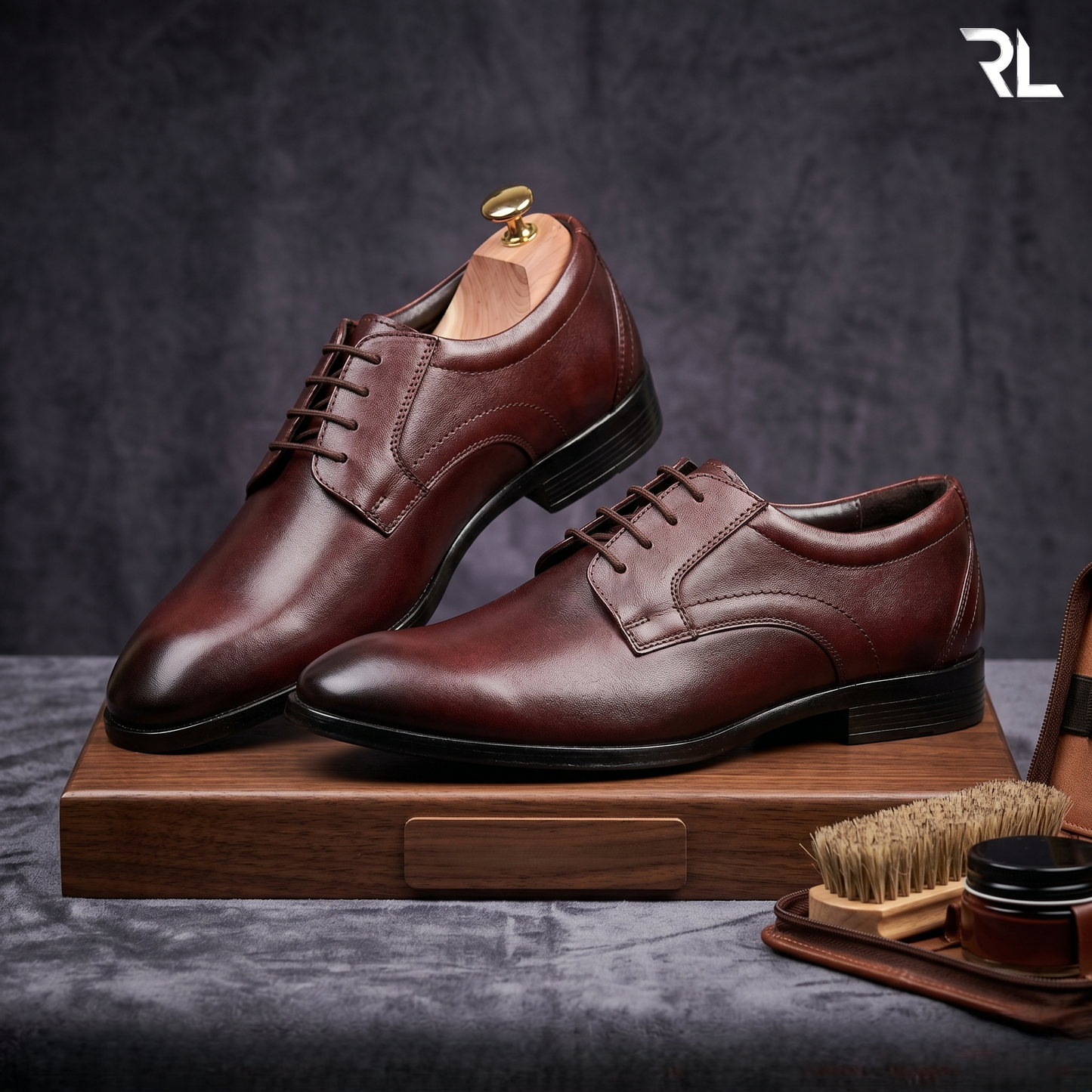 Derby Shoe for men's - Brown - 2004