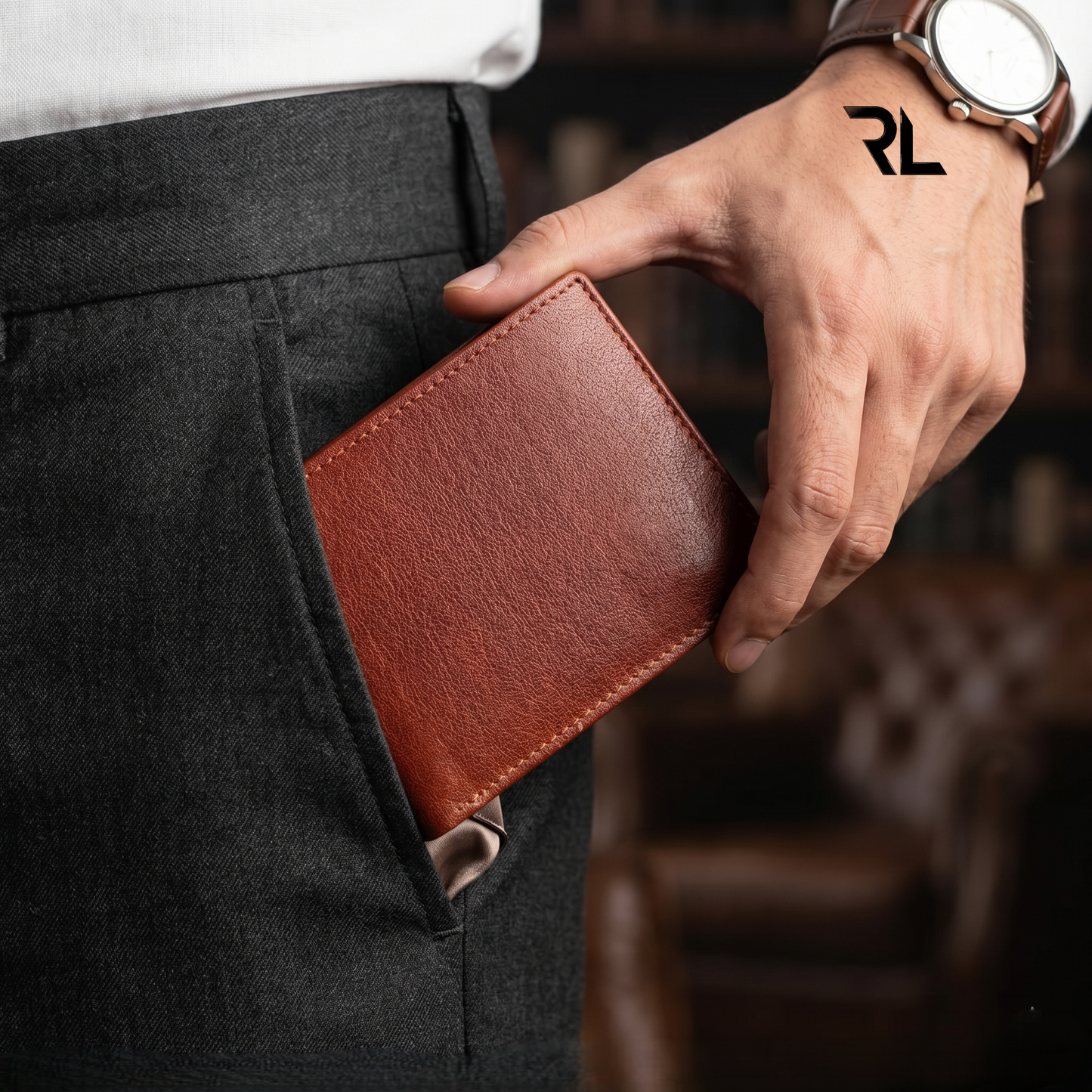 Leather Wallet for Men's - Tan