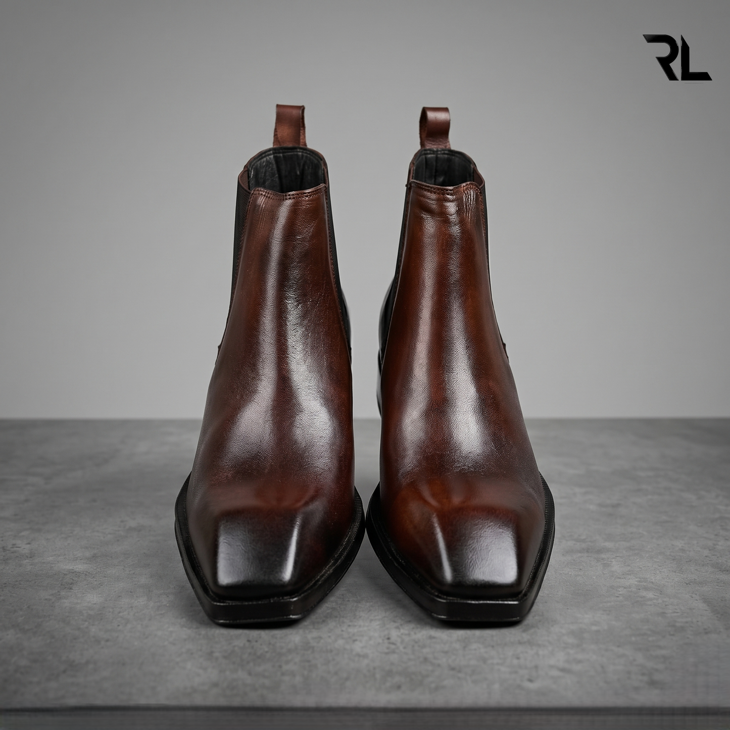 Cuban Chelsea Boot For Men's - Brown - 1004
