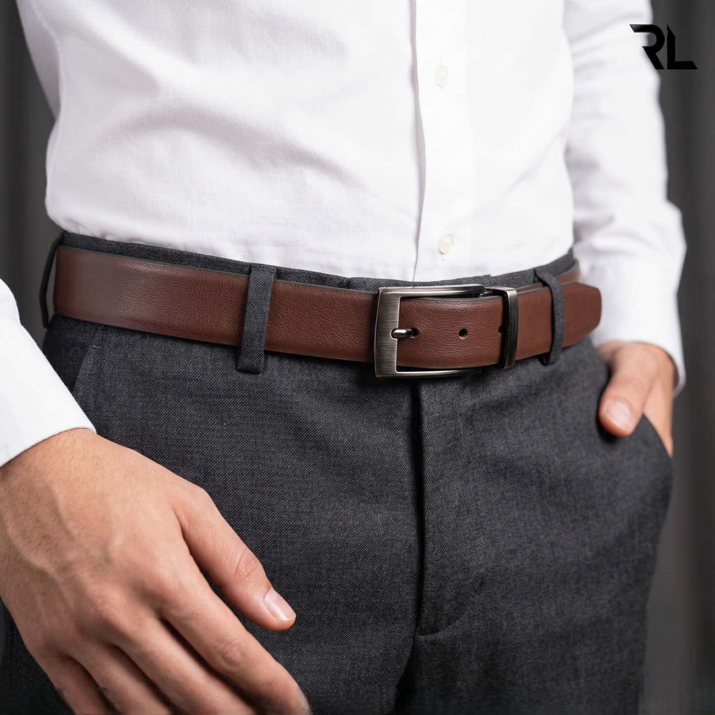 reversible belt for men