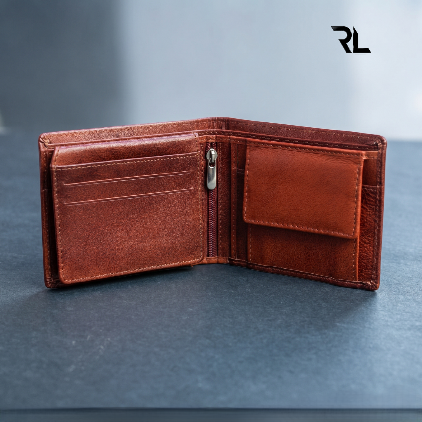 Leather Wallet for Men's - Tan