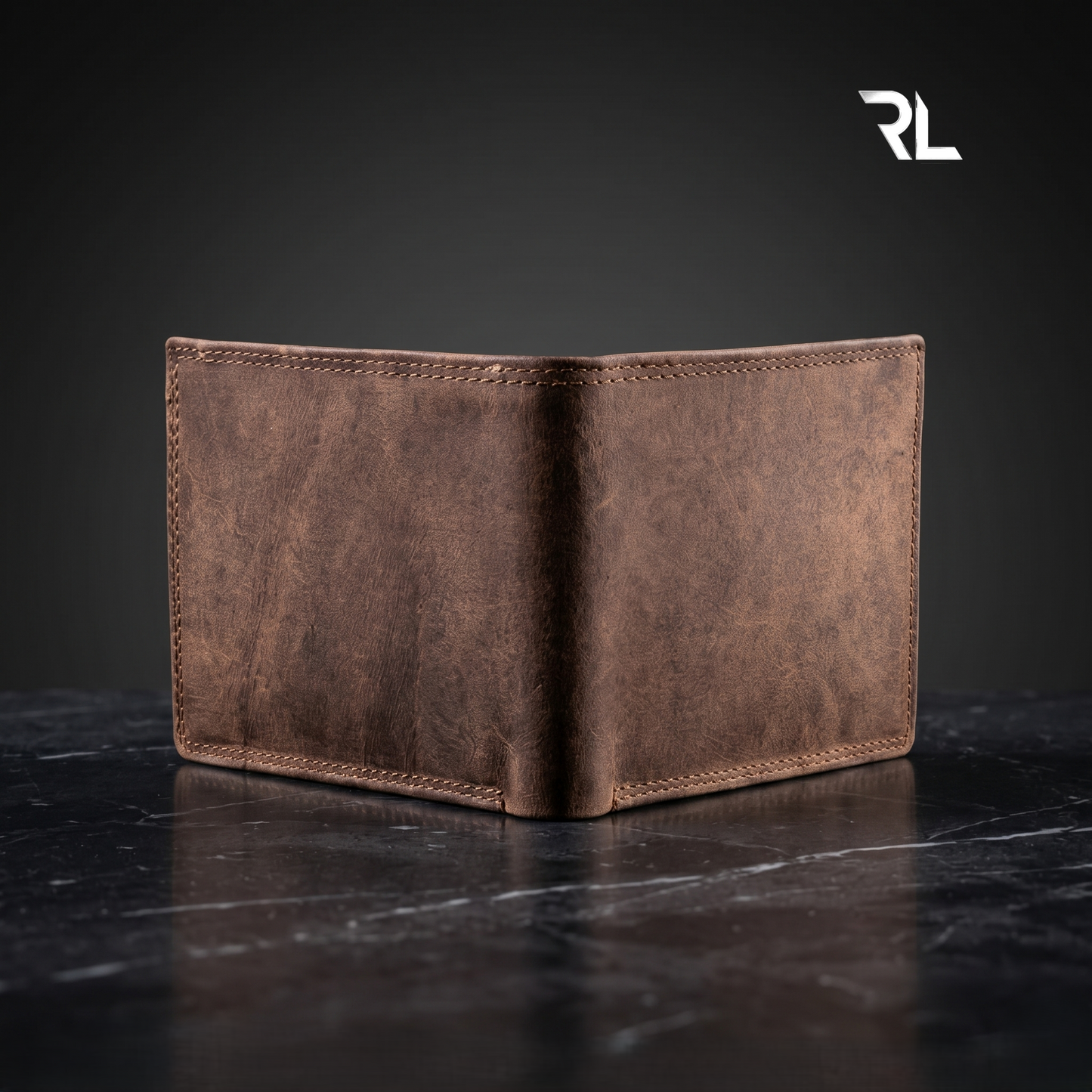 Vintage Leather Wallet for Men's - Brown