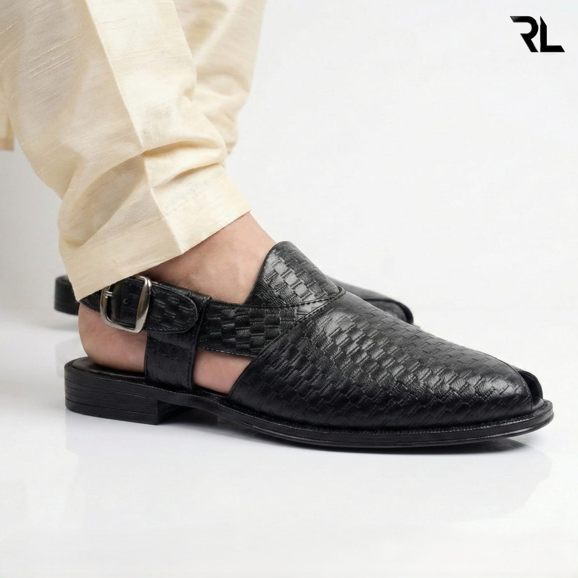 Leather Peshawari Sandal for men's - 4001